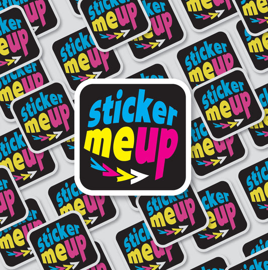 Custom Round Edge Square Stickers