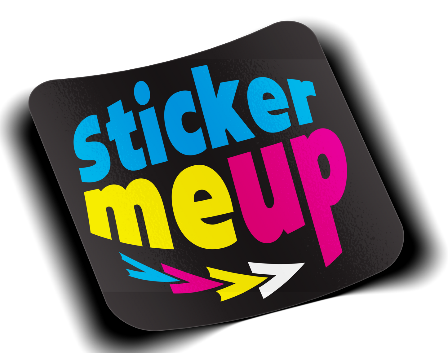 Custom Round Edge Square Stickers