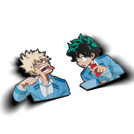 Deku and Kacchan