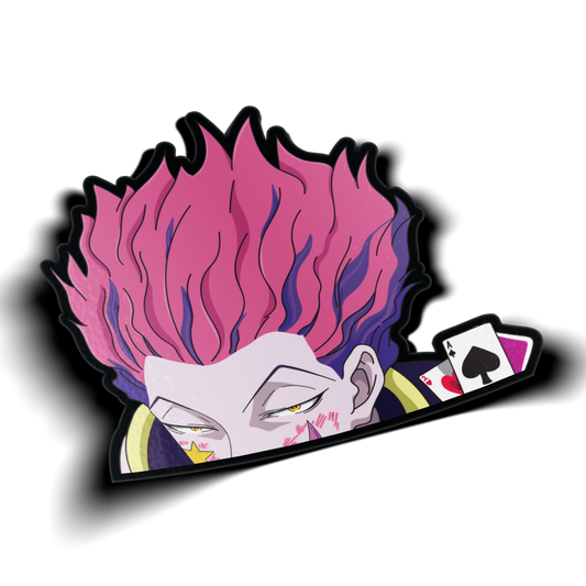 Hisoka Peeking Decal