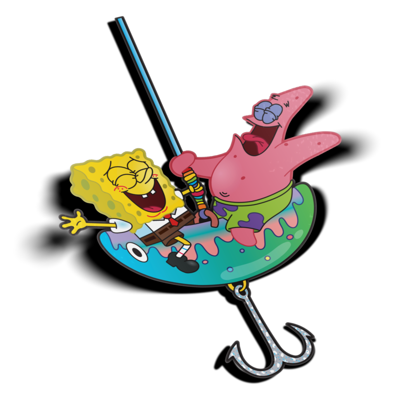 Spongebob Pat Hooked