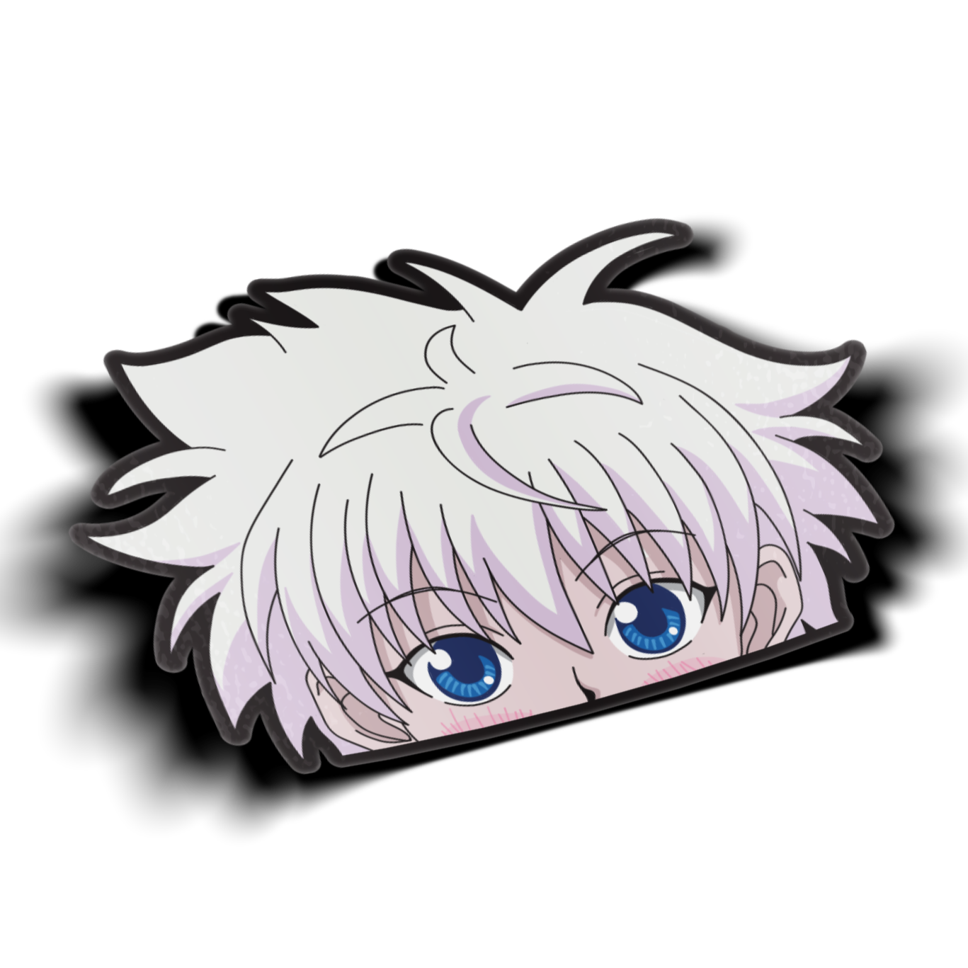 Killua Sticker Collection Killua Peeking – Stickermeup
