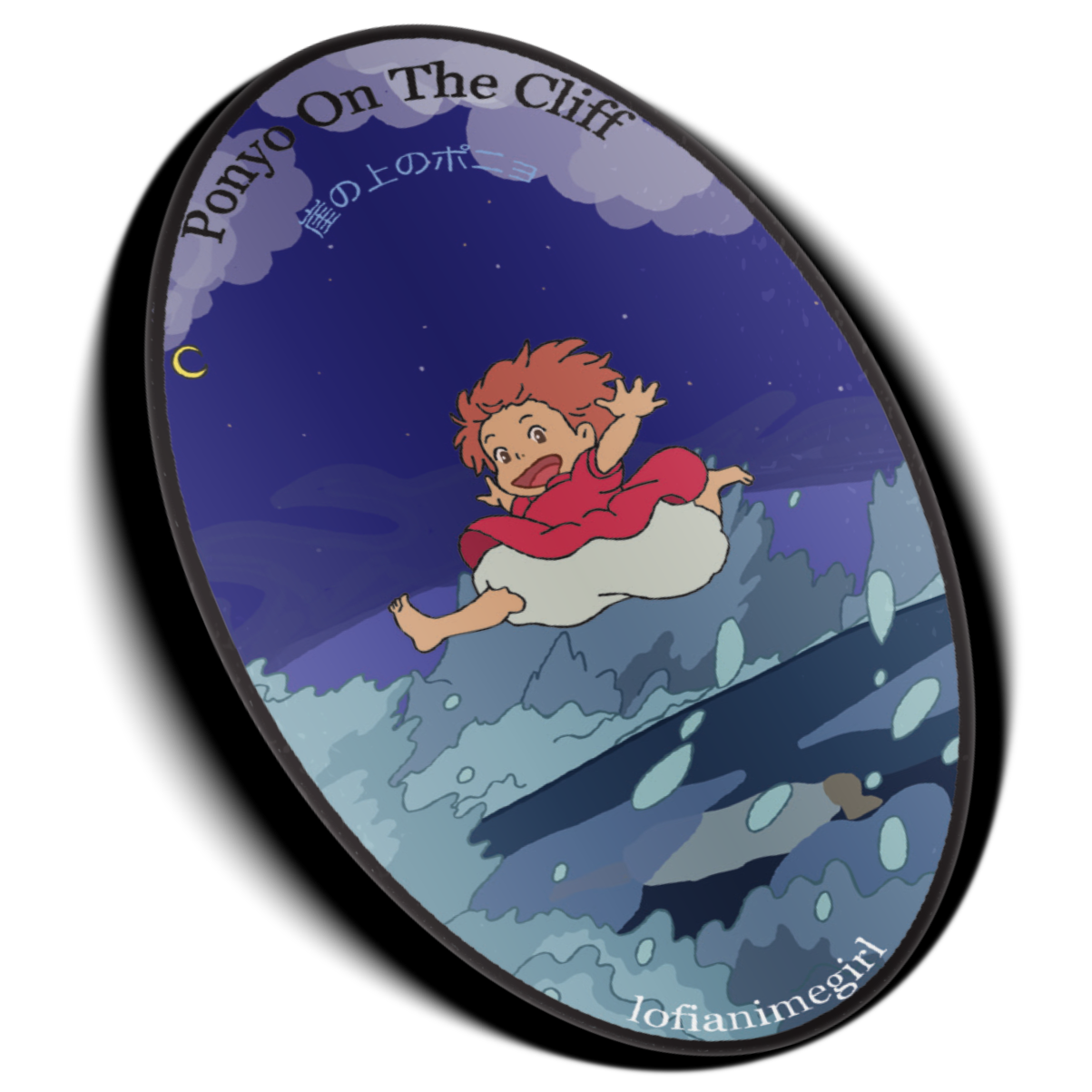 Ponyo On The Cliff