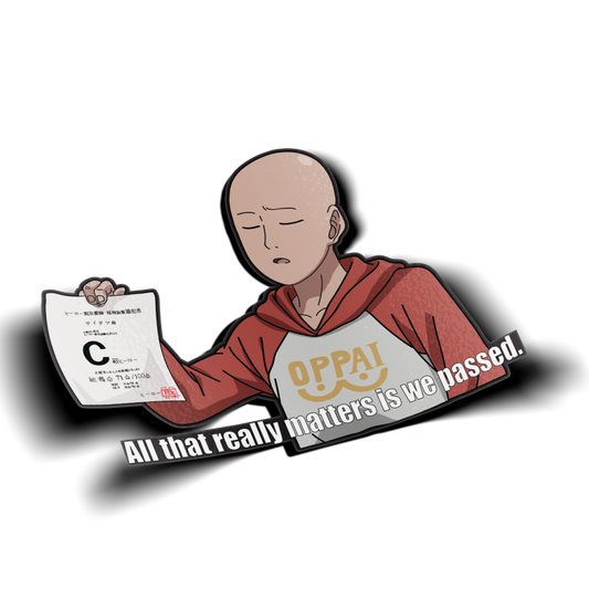 Saitama "We Passed"