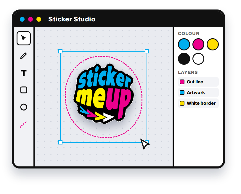 Sticker designer
